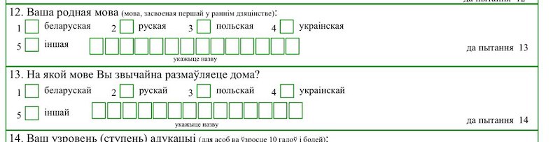 Як прайсці перапіс насельніцтва і застацца беларусам